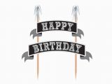 Happy Birthday Cake Banner Template Sweet Pea Parties Cake toppers Decorations