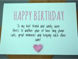 Happy Birthday Card for A Best Friend Best Friend Birthday Card Besties Funny Humour