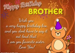 Happy Birthday Card for A Brother Birthday Wishes for Brother Wordings and Messages