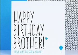 Happy Birthday Card for Brother with Name Funny Brother Birthday Card Birthday Card for Brother Happy