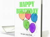 Happy Birthday Card for Doctor Happy Birthday Doctor Card 275039