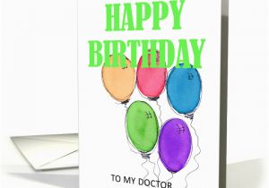 Happy Birthday Card for Doctor Happy Birthday Doctor Card 275039