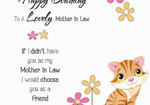 Happy Birthday Card for Mother In Law Sweet Greetings Birthday Wishes for Mother In Law Quotes
