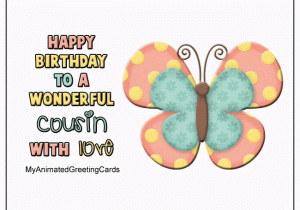 Happy Birthday Card for My Cousin Cousin Archives My Animated Greeting Cards