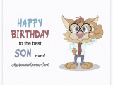 Happy Birthday Card for son On Facebook Animated Birthday Cards for Facebook