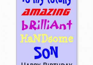 Happy Birthday Card for son On Facebook Happy Birthday son Facebook Quotes Quotesgram