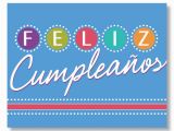 Happy Birthday Card In Spanish to Print Birthday Lights Spanish Birthday Card
