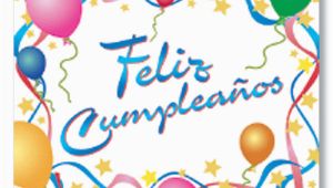 Happy Birthday Card In Spanish to Print Happy Birthday Feliz Cumpleanos Spanish Birthday Card