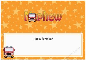 Happy Birthday Card Inserts Large Dl Happy Birthday Nephew Insert Cup867192 359