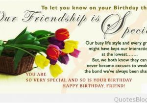 Happy Birthday Card to A Special Friend Happy Birthday Friends Quotes Pictures