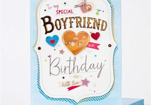 Happy Birthday Card to My Boyfriend Boxed Birthday Card to My Special Boyfriend Only 1 99