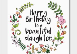 Happy Birthday Card to My Daughter Happy Birthday Pics Beautiful Pinteres