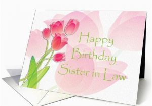 Happy Birthday Card to My Sister In Law Awesome Birthday Sms Messages for Sister In Low Wooinfo