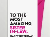 Happy Birthday Card to My Sister In Law Birthday Wishes for Sister In Law Nicewishes Com