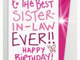 Happy Birthday Card to My Sister In Law Funny Happy Birthday Quotes for My Sister In Law Happy