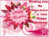 Happy Birthday Card to My Sister In Law Happy Birthday Sister In Law Quotes Quotesgram