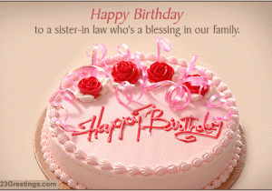 Happy Birthday Card to My Sister In Law Happy Birthday Sister In Law Quotes Quotesgram