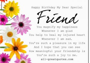 Happy Birthday Card to Special Friend Beautiful Happy Birthday Images for Facebook Friends