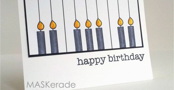Happy Birthday Card with Photo and Music Maskerade Us188 Happy Birthday to the Music Teacher
