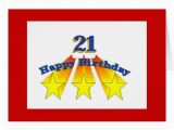 Happy Birthday Cards 21 Years Old Happy Birthday 21 Year Old Invitation Note Card Zazzle