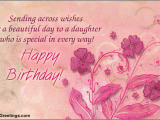 Happy Birthday Cards for A Daughter A Birthday Wish for Your Daughter Free for son