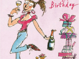 Happy Birthday Cards for Ladies Quentin Blake Female Happy Birthday Greeting Card Cards