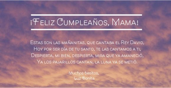 Happy Birthday Cards for Mom In Spanish How to Say Wishes for Happy Birthday In Spanish song