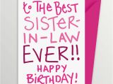 Happy Birthday Cards for Sister In Law 55 Birthday Wishes for Sister In Law Wishesgreeting