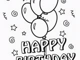 Happy Birthday Cards Printable 25 Free Printable Happy Birthday Coloring Pages