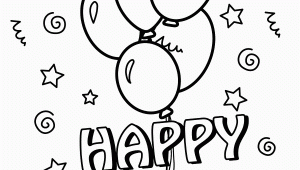 Happy Birthday Cards Printable 25 Free Printable Happy Birthday Coloring Pages