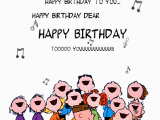 Happy Birthday Cards that Sing Charlie Brown Birthday Quotes Quotesgram