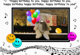 Happy Birthday Cards that Sing Singing Birthday Bear Free Smile Ecards Greeting Cards