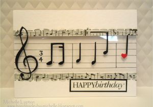 Happy Birthday Cards with A song Handmade by Michelle Musical Happy Birthday