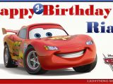 Happy Birthday Cards with Cars 8 Best Images Of Cars 2 Printable Birthday Cards Disney
