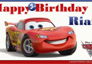 Happy Birthday Cards with Cars 8 Best Images Of Cars 2 Printable Birthday Cards Disney