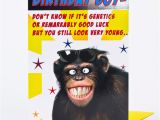 Happy Birthday Cards with Monkeys Birthday Card Smiling Monkey Only 1 39