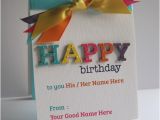 Happy Birthday Cards with Name Edit Print and Writing Name On Purple Birthday Cake Wishes