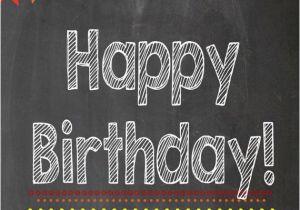 Happy Birthday Compadre Quotes Printable Art Prints Happy Birthday Chalkboard Print