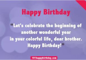 Happy Birthday Cousin Brother Quotes Best E Card Birthday Wishes for Cousin Brother Nicewishes