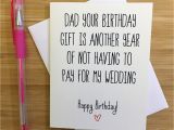 Happy Birthday Dad From Daughter Cards Happy Birthday Dad Card for Dad Funny Dad Card Gift for