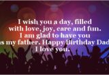 Happy Birthday Dad I Love You Quotes 40 Happy Birthday Dad Quotes and Wishes Wishesgreeting