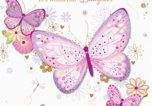 Happy Birthday Daughter Card Images Wonderful Daughter Happy Birthday Greeting Card Cards