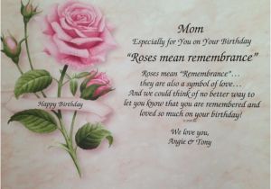 Happy Birthday Dead Mom Quotes Happy Birthday Grandma Poems Quotes Quotesgram