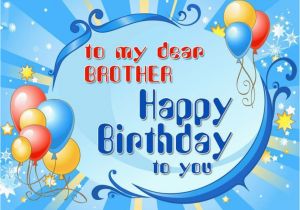 Happy Birthday Dear Brother Quotes Birthday Wishes for Brother Pictures Images Graphics