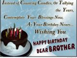 Happy Birthday Dear Brother Quotes Happy Birthday Brother 50 Brother 39 S Birthday Wishes