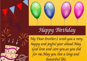 Happy Birthday Dear Brother Quotes Happy Birthday Dear Brother Wishbirthday Com