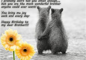 Happy Birthday Dear Brother Quotes Happy Birthday to My Dear Brother Pictures Photos and