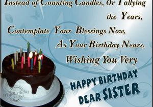 Happy Birthday Dear Sister Quotes Dear Sister Happy Birthday Quote Wallpaper