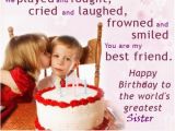 Happy Birthday Dear Sister Quotes Dear Sister Happy Birthday Quote Wallpaper