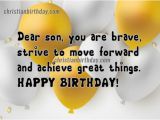 Happy Birthday Dear son Quotes 3 Nice Happy Birthday Cards with Quotes for A son